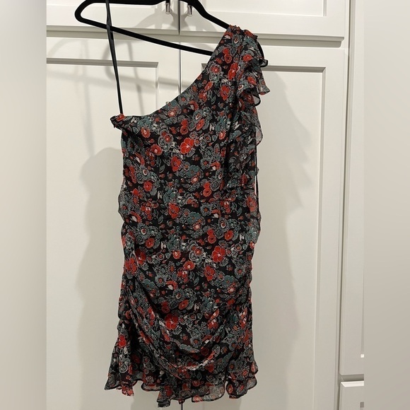 Veronica Beard Ballard Silk One Shoulder Ruffle Dress. EUC! - Picture 9 of 13